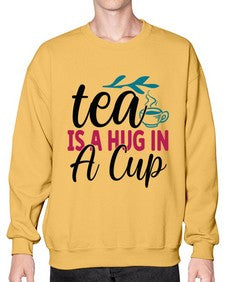 Tea Is A Hug In A Cup 1612# - tea- Sweatshirt - Crew