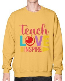 Teach Love Inspire 1444# - teacher- Sweatshirt - Crew