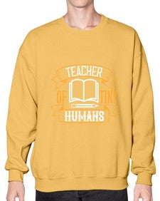 Teacher of tiny humans Style 1459# - teacher- Sweatshirt - Crew