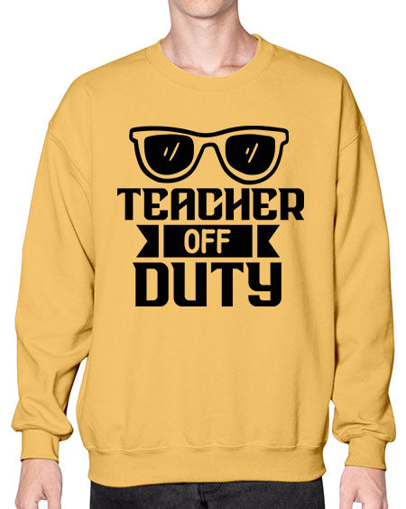 Teacher off duty 01# - summer- Sweatshirt - Crew
