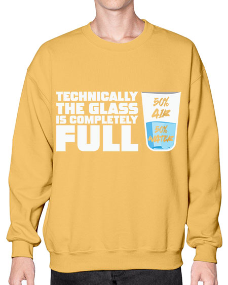 TechnicallytheGlassiscompletelyScientistSkinite Scientist Skinite 22# - general science- Sweatshirt - Crew