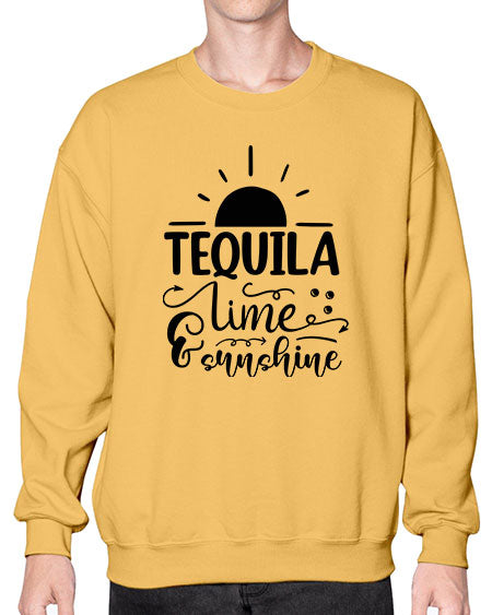 Tequila lime and sunshine 01# - summer- Sweatshirt - Crew
