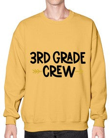 Third Grade Crew 952# - third grade- Sweatshirt - Crew