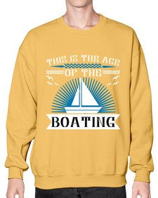 This is the age of the Boating 43# - boats- Sweatshirt - Crew