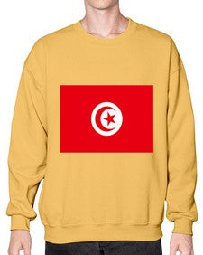 Tunisia 2014# - world flags- Sweatshirt - Crew