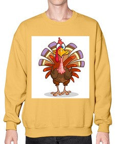Turkey 258# - cartoon animals- Sweatshirt - Crew