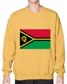 Vanuatu 2052# - world flags- Sweatshirt - Crew