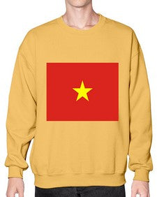 Vietnam 2078# - world flags- Sweatshirt - Crew