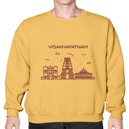 Visakhapatnam 2089# - cities- Sweatshirt - Crew