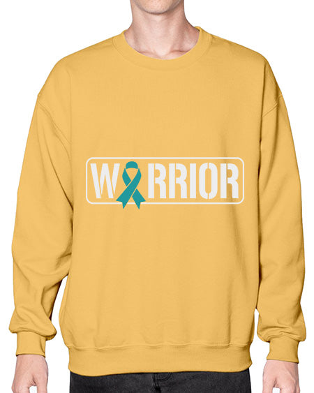 Warrior PTSD Awareness Teal Military 2# - PTSD- Sweatshirt - Crew