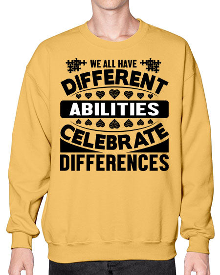 We all have Style 51# - autism- Sweatshirt - Crew