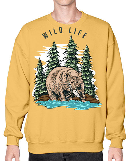 Wild Life 1# - nature- Sweatshirt - Crew