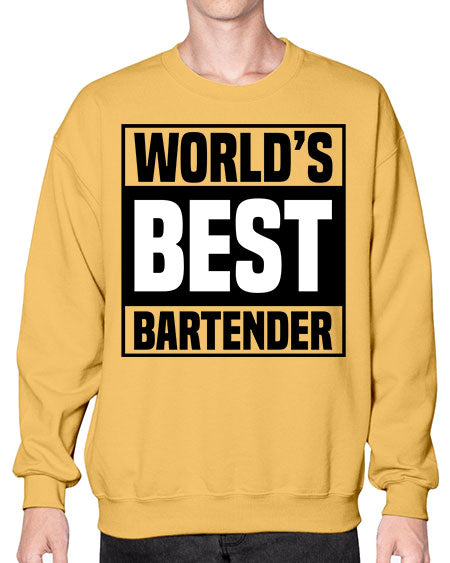 Worlds best Style 479# - bartender- Sweatshirt - Crew
