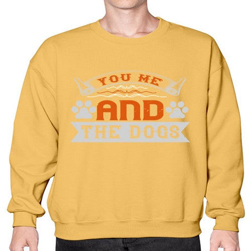 You Me and the Dogs Style 138# - dogs- Sweatshirt - Crew