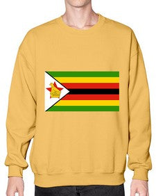 Zimbabwe 2161# - world flags- Sweatshirt - Crew