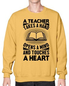 a teacher 2# - teacher- Sweatshirt - Crew