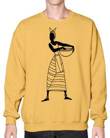 africanlady 87# - black girls or women- Sweatshirt - Crew
