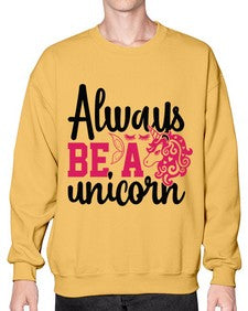 always be a unicorn 10# - unicorn- Sweatshirt - Crew