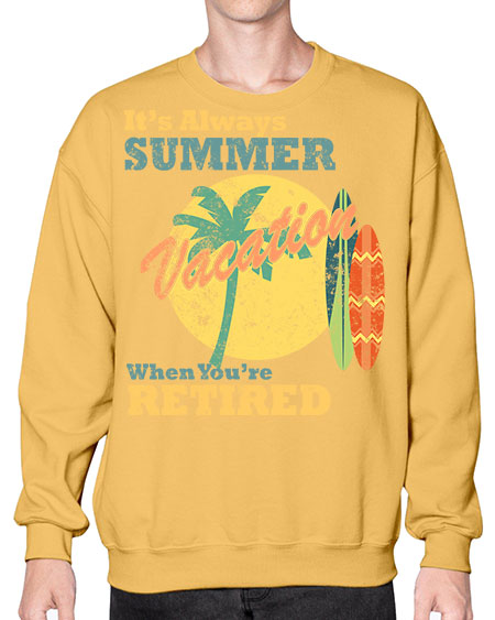 always summer retired 103# - summer- Sweatshirt - Crew