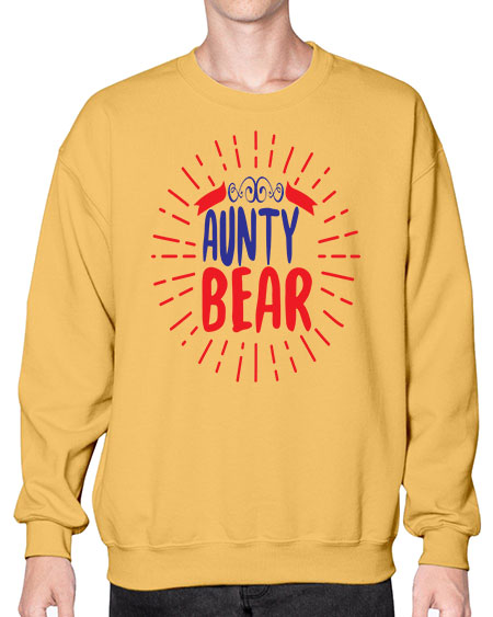 aunty bear 5# - bears - animals- Sweatshirt - Crew