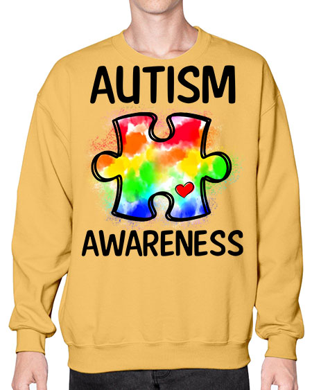 autism awareness - autism- Sweatshirt - Crew