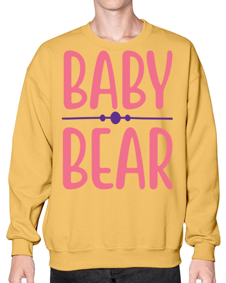 baby bear 15# - bears - animals- Sweatshirt - Crew