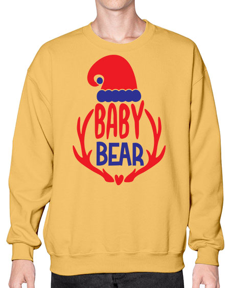 baby bear 19# - bears - animals- Sweatshirt - Crew
