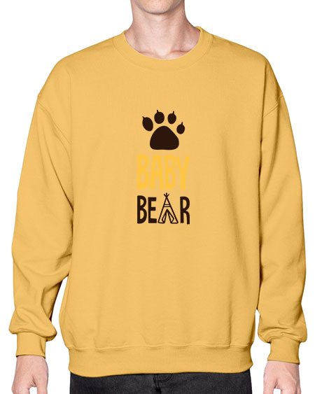 baby bear png 21# - bears - animals- Sweatshirt - Crew