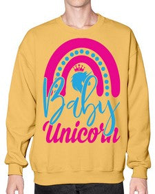 baby unicorn 13# - unicorn- Sweatshirt - Crew