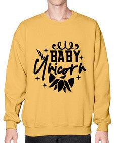 baby unicorn 14# - unicorn- Sweatshirt - Crew