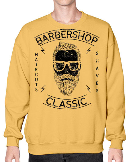 barber shop classic588# - barber- Sweatshirt - Crew