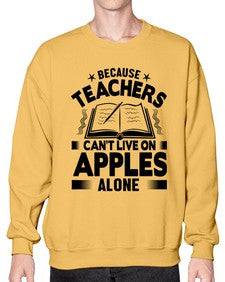 because teacher 19# - teacher- Sweatshirt - Crew
