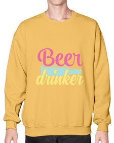 beer drinker 47# - beer- Sweatshirt - Crew