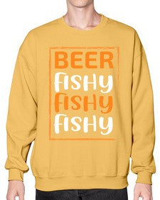 beer fishy fishy fishy 645# - beer- Sweatshirt - Crew