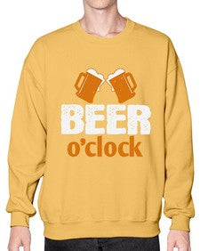 beer oclock 661# - beer- Sweatshirt - Crew