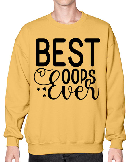 best oops ever 280# - baby- Sweatshirt - Crew