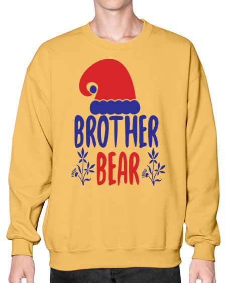 brother bear 67# - bears - animals- Sweatshirt - Crew