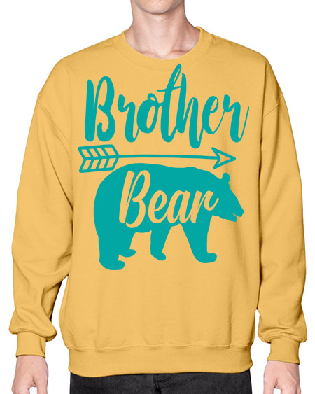 brother bear 69# - bears - animals- Sweatshirt - Crew