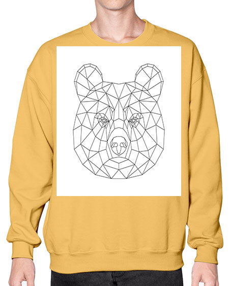 brown bear 79# - bears - animals- Sweatshirt - Crew