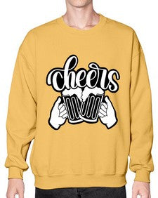 cheers 722# - beer- Sweatshirt - Crew