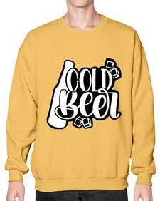 cold beer 871# - beer- Sweatshirt - Crew
