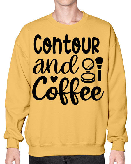 contour and coffee 5# -makeup Sweatshirt - Crew