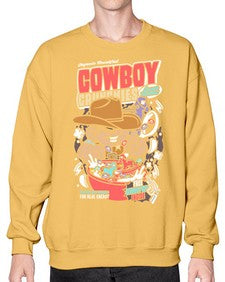cowboy crunchies 346# - western- Sweatshirt - Crew