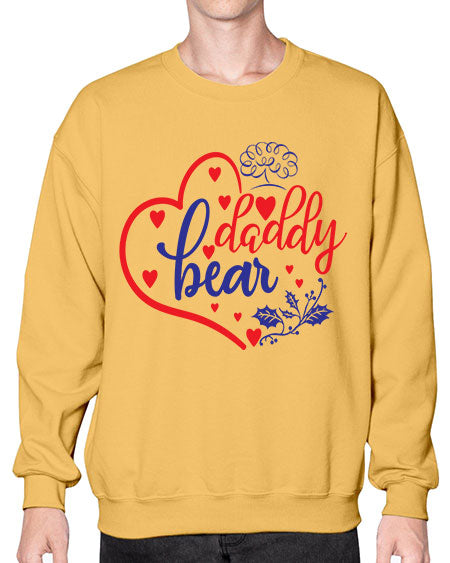 daddy bear 83# - bears - animals- Sweatshirt - Crew