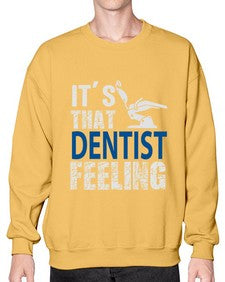 dentist feelingtranspermentpng 697# - dentist- Sweatshirt - Crew