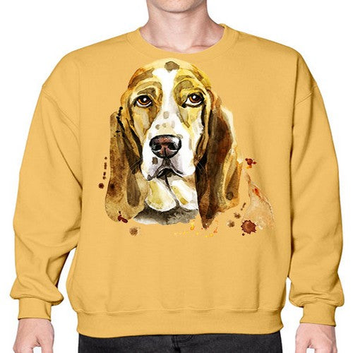 dog 107# - dogs- Sweatshirt - Crew