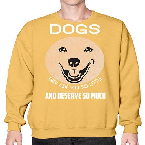 dog 115# - dogs- Sweatshirt - Crew