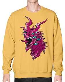 dragon 177# - dragon- Sweatshirt - Crew
