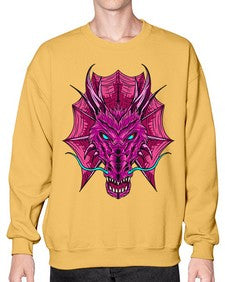 dragon 178# - dragon- Sweatshirt - Crew