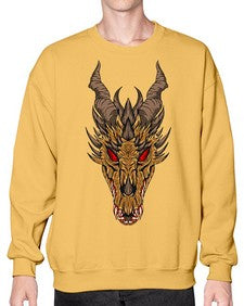 dragon 179# - dragon- Sweatshirt - Crew
